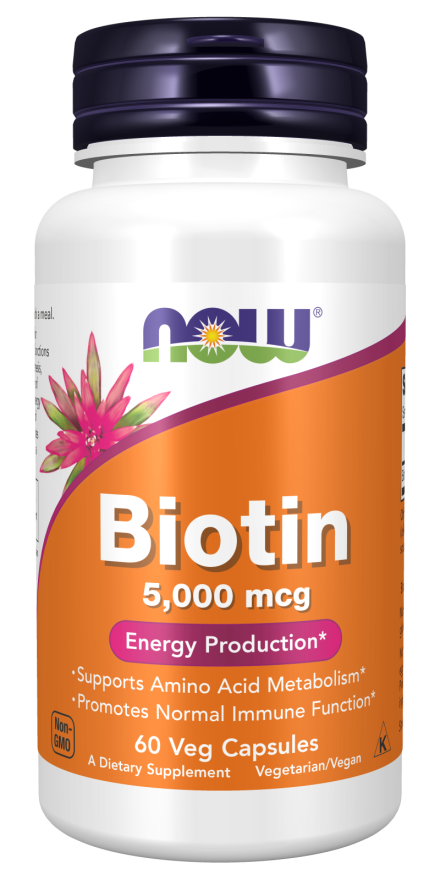 Biotin 5000mcg Veg Capsules, 60s